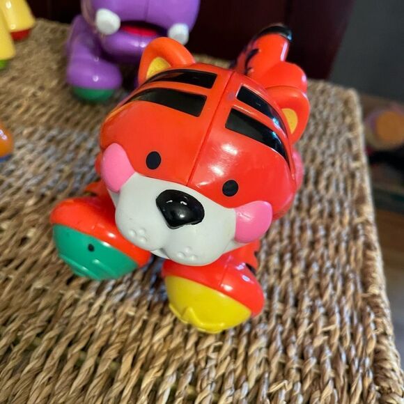 Fisher Price Animal Clickers Moveable Sensory Toys set of 5 - Picture 6 of 14